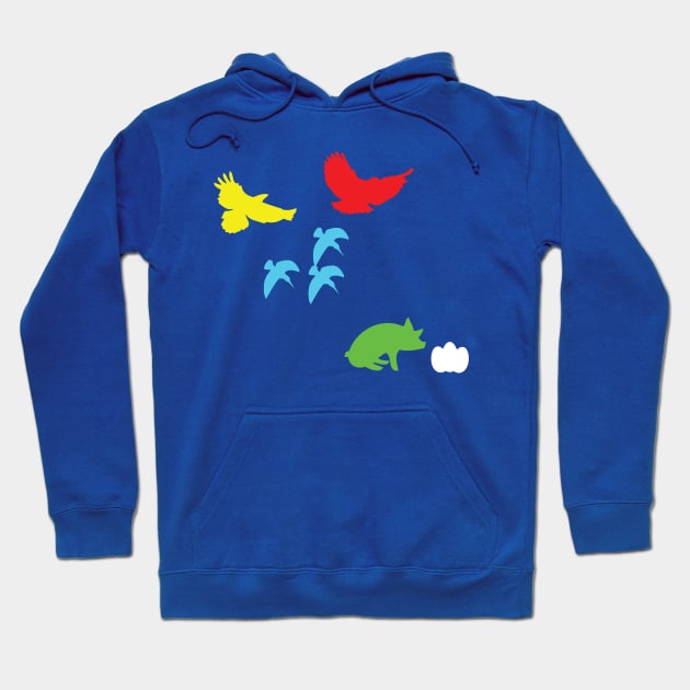 Furious Avians Hoodie by Boxless